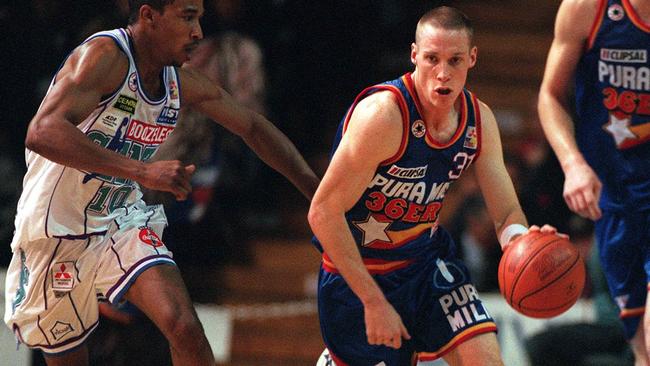 Adelaide 36ers title-winner John Rillie, in action in 1997, says he has not been approached to take over the vacant coaching role at the SA club.