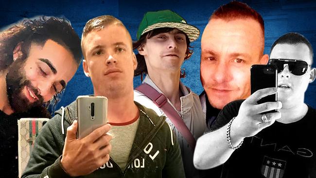 Some of Adelaide’s drug dealers who faced court in 2022. Pictures: Supplied