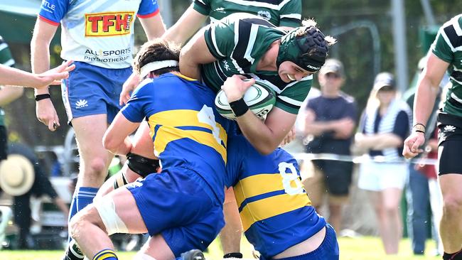 GPS First XV rugby, Brisbane Boys College v Toowoomba Grammar School. Saturday August 5, 2023. Picture, John Gass