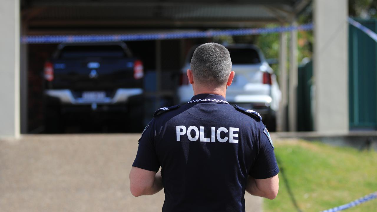 The Gold Coast councillor, who was allegedly at the property at the time when the body was found, was taken into custody. Picture: NCA NewsWire / Scott Powick