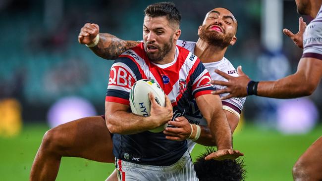 It’s been a slow start for James Tedesco. (AAP Image/Brendan Esposito)