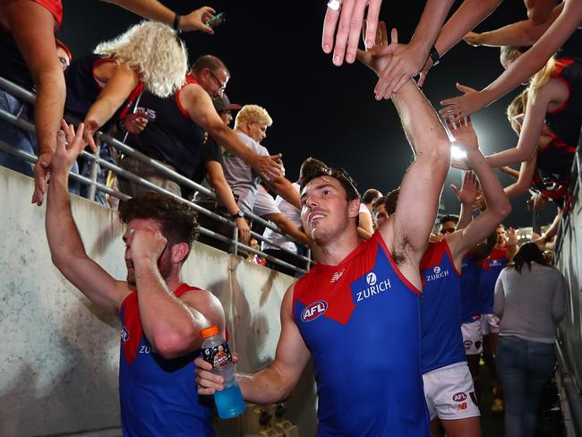 Melbourne are back home this week to take on North. Picture: Chris Hyde/Getty Images