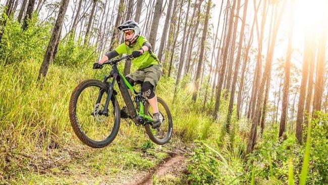 BIKE SKILLS: Kyogle MTB Club are running an 8 week mountain bike skills course commencing 9am Sunday June 6, 2021 with an accredited coach for riders aged 12 years plus. Photo courtesy Danny Wilkinson