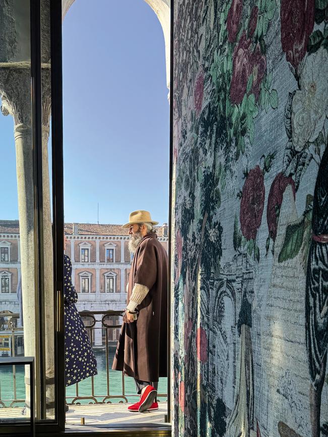 Hotelier Alessandro Gallo at the Venice Venice. Picture: Gaelle Le Boulicaut.