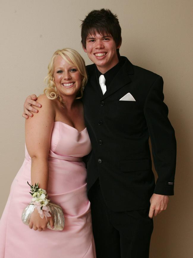 Emmanuel College formal at the Gold Coast International Hotel. Jess Campbell and Rhys Hill. Reporter: Rick Morton
