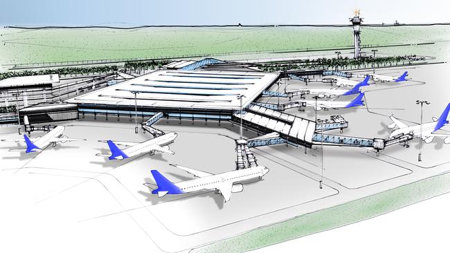 First images of Western Sydney Airport show the new terminals.