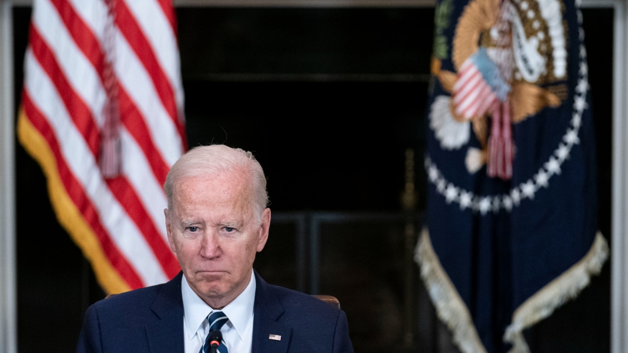 Joe Biden's approval rate at 'historically low levels'