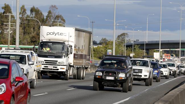 Congestion on the M1. Photo: Jerad Williams