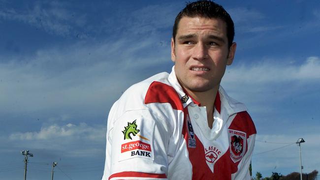 Jason Ryles during his playing days with the Dragons.