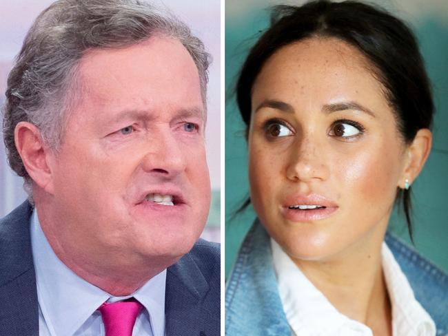 ONE TIME WEB USE ONLY - FEES APPLY - Editorial use only Mandatory Credit: Photo by Ken McKay/ITV/Shutterstock (10541219ac) Piers Morgan and Susanna Reid 'Good Morning Britain' TV show, London, UK - 28 Jan 2020