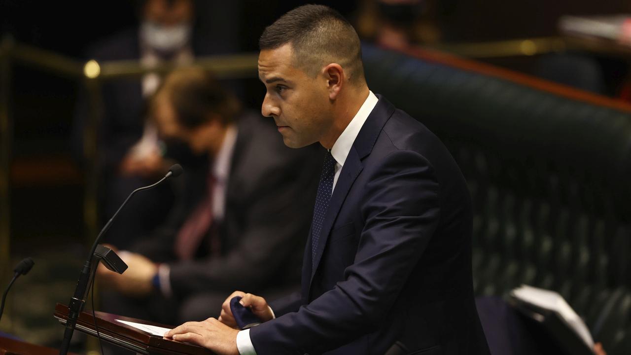 Member for Sydney Alex Greenwich wants the Voluntary Assisted Dying bill to pass in parliament. Picture: Dominic Lorrimer