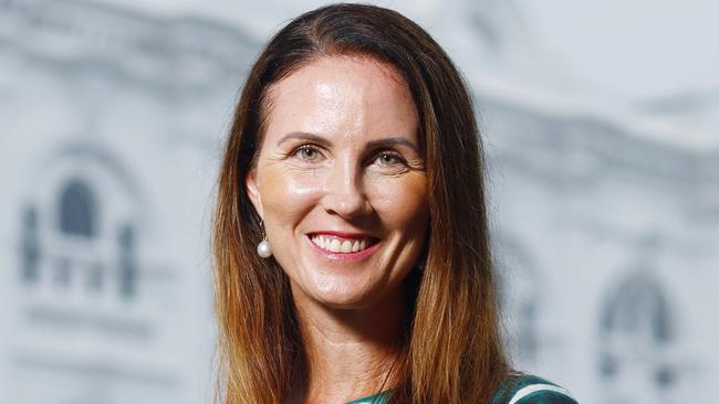 Amy Eden who is leading the race to become the next Cairns mayor was accused of copying a Toowoomba councillor’s social media post. Picture: Brendan Radke