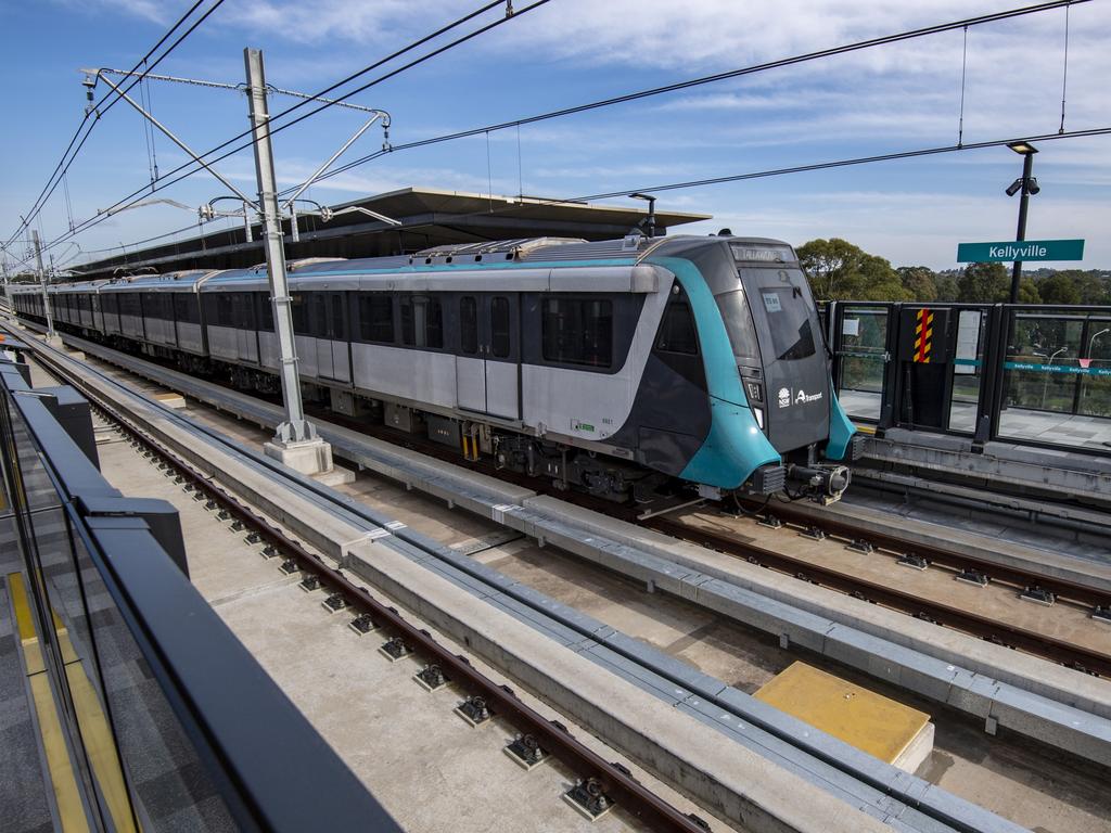 The Sydney Metro Northwest service will open on Sunday, when you can ride for free.