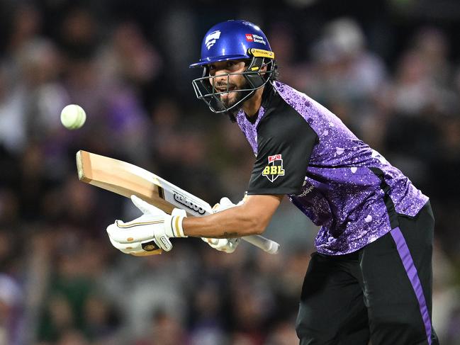 Nikhil Chaudhary played a mature knock for the Hurricanes. Picture: Getty Images