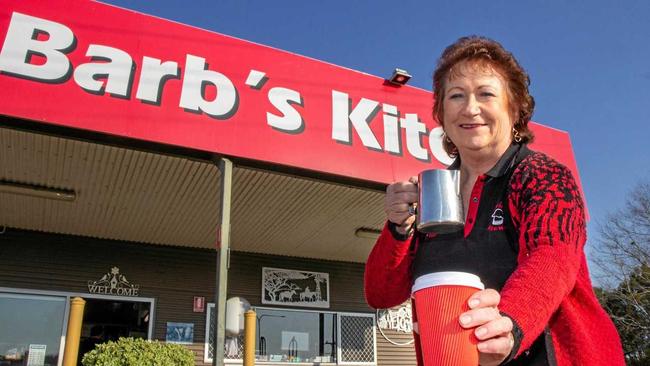 BIG PLANS: Barb's Kitchen at Minden owner Barbara Frohloff, will take her coffee skills to Fernvale. Picture: Dominic Elsome