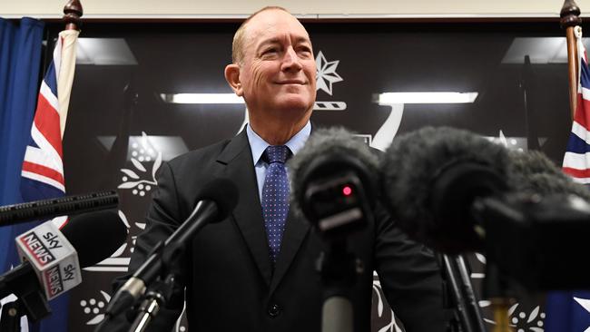 Fraser Anning has been condemned across the world for his comments after the Christchurch massacre. Picture: AAP.