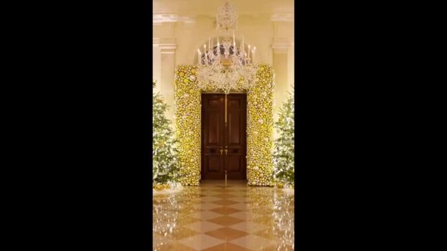 Decked Out White House Glows With Holiday Decor Herald Sun   A2cf90a3f3e832dc86c14179abcba2f0