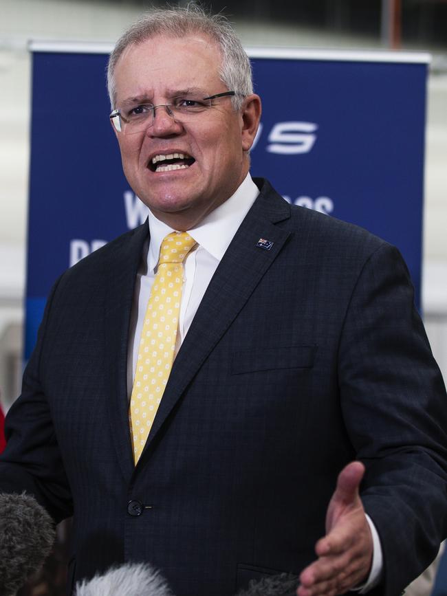 Prime Minister Scott Morrison. Picture: Terry Cunningham