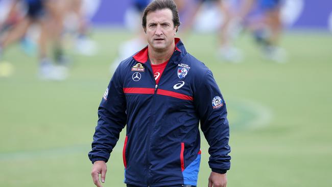 Can Luke Beveridge get his team back to their premiership-winning form of 2016? Picture: Michael Klein