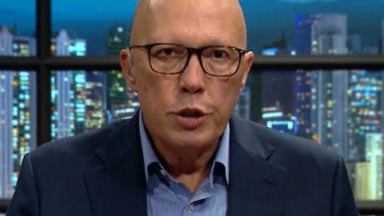 Peter Dutton. Picture: Sky News