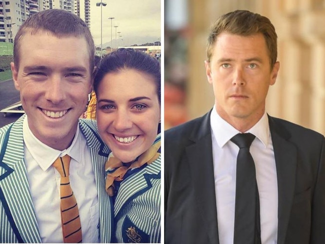 Rohan Dennis and Melissa Hoskins.