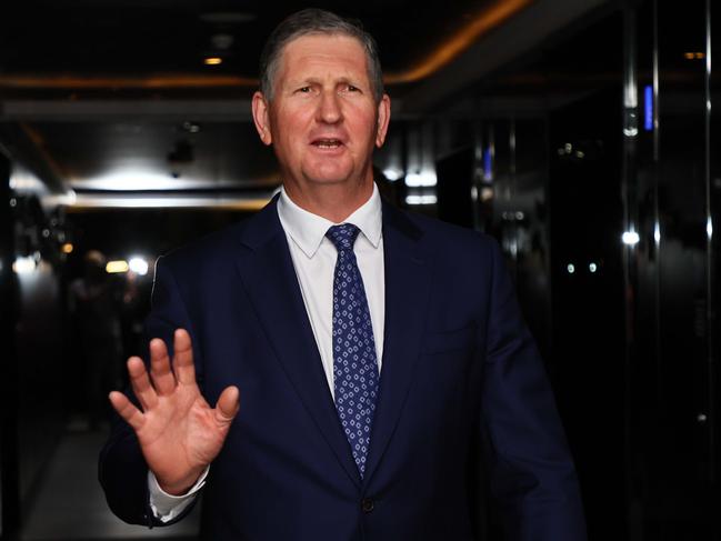 Mr Janetzki has labelled Lawrence Springborg as the best LNP premier. Picture: Tertius Pickard