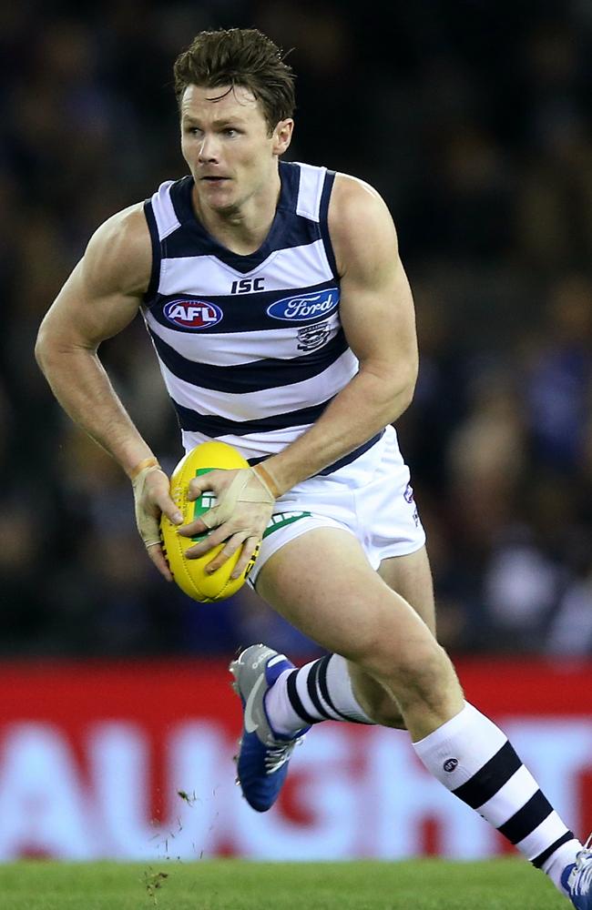 Patrick Dangerfield won the Brownlow Medal in 2016, a year after Nat Fyfe claimed the award. Picture: Michael Klein