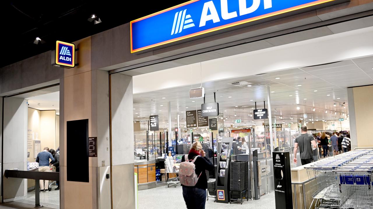 Aldi also has the best-tasting home brands according to Choice. Picture: NCA NewsWire / Jeremy Piper