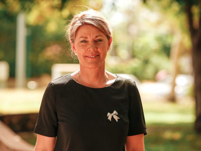 CLP treasury spokeswoman and candidate for Fannie Bay, Tracey Hayes. Picture: Glenn Campbell