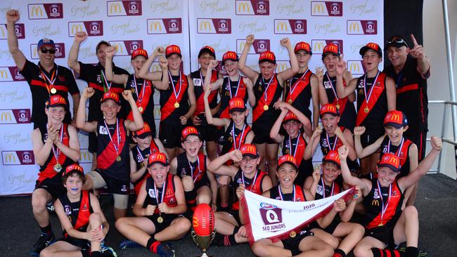 The Yeronga Devils won the premiership over Mt Gravatt. IMAGE: AFLQ