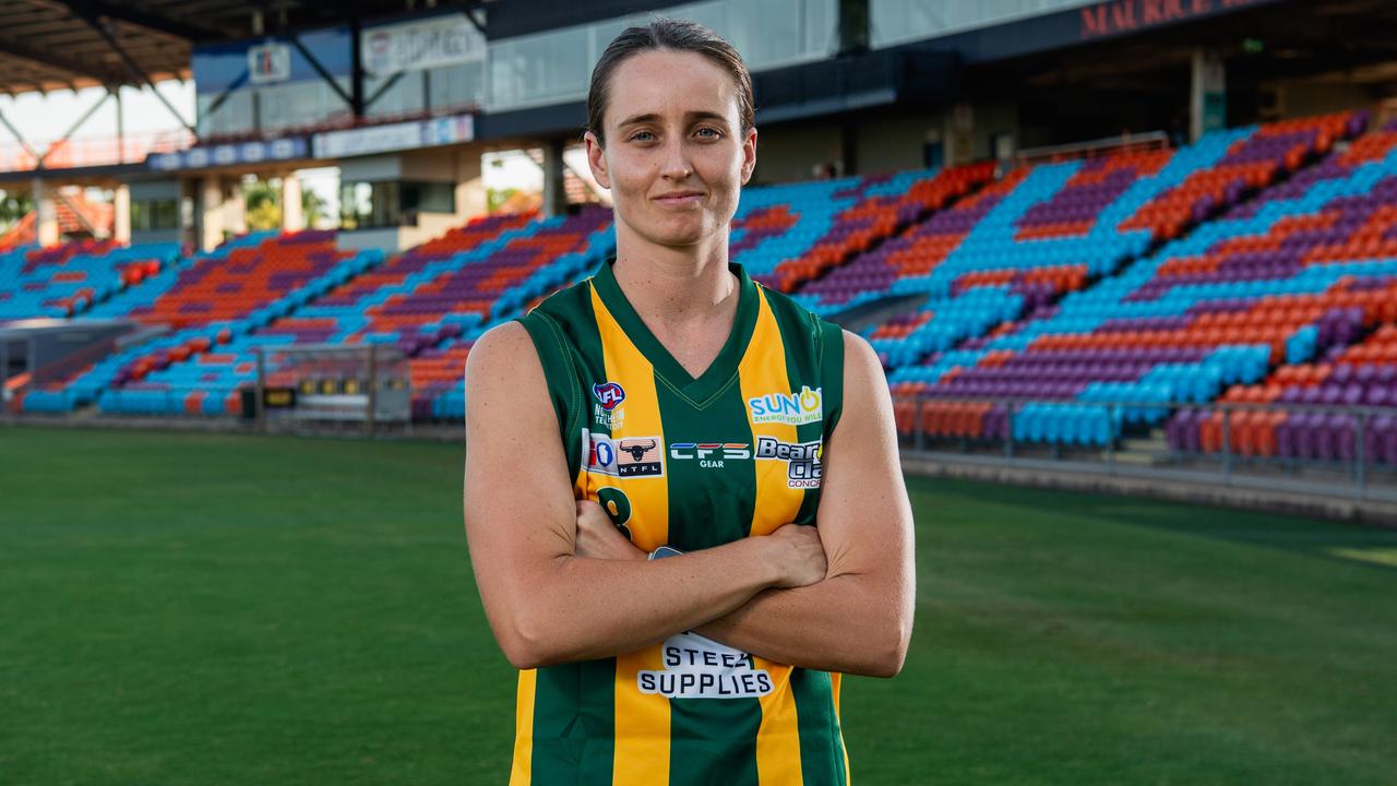 Eilish Grundon -PINTS ahead of the 2024-25 NTFL season. Picture: Pema Tamang Pakhrin