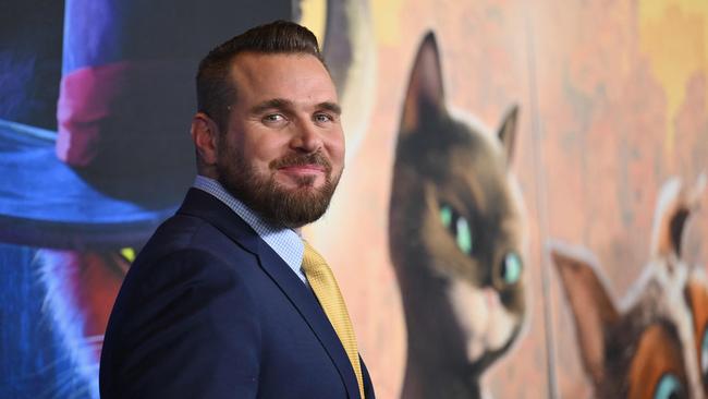 Director Joel Crawford arrives at the New York premiere of Puss in Boots: The Last Wish last week. Picture: AFP