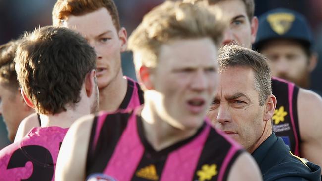 Alastair Clarkson was happy with his midfield group. Picture: Getty Images