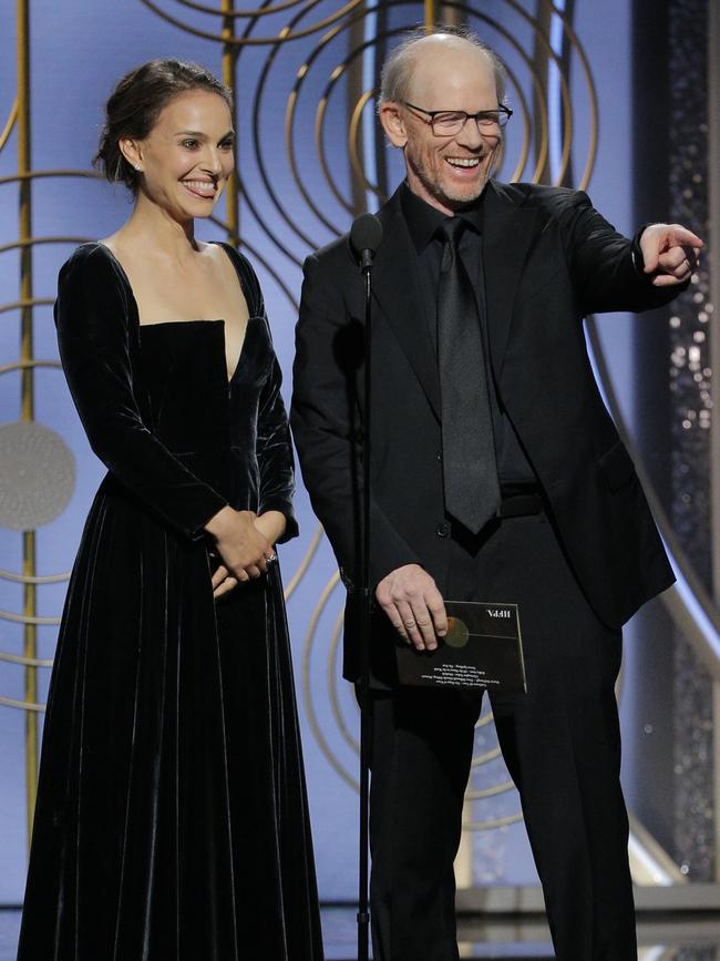 Actress Natalie Portman was not happy more females weren’t nominated for Best Director. Picture: Paul Drinkwater/NBCUniversal via Getty Images