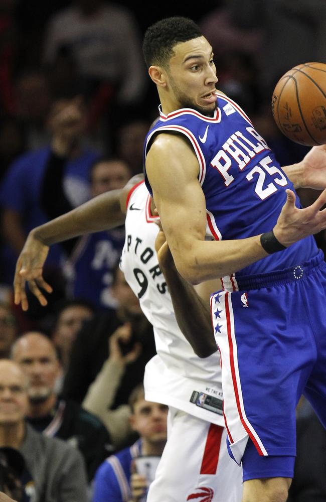 NBA Ben Simmons 76ers V Raptors Score, News, Video | News.com.au ...