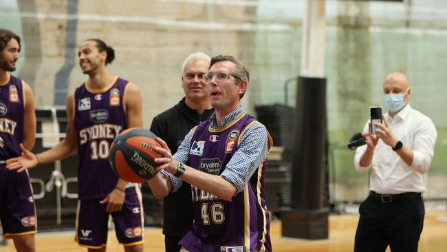 Dominic Perrottet has been announced as the new No.1 ticket holder for the Sydney Kings. Picture: David Swift