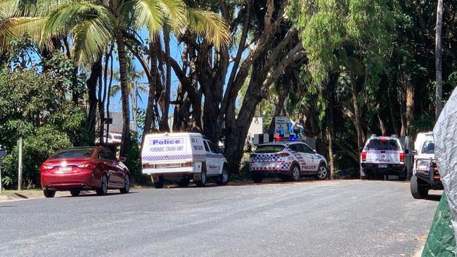 Police have swarmed on reports of a stabbing in Blacks Beach. Picture: Tara Miko