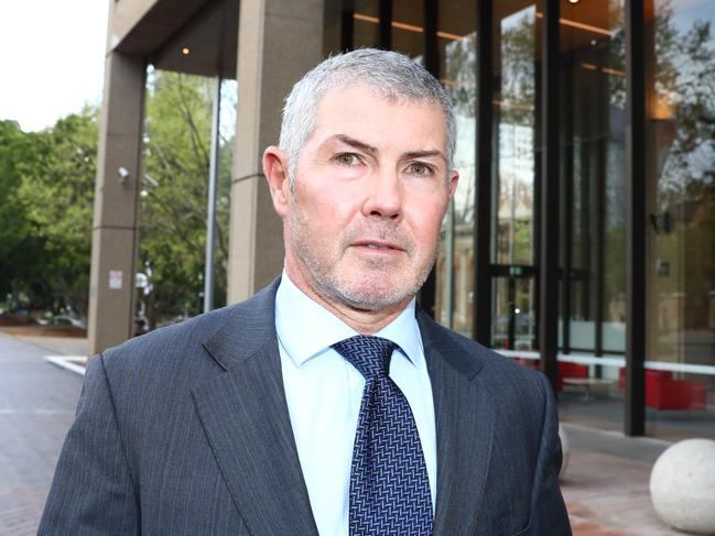 21/09/16  Glenn Rosewall exits the Supreme court in Sydney after the public examination into the collapse of stockbroking firm BBY. Picture Renee Nowytarger / The Australian