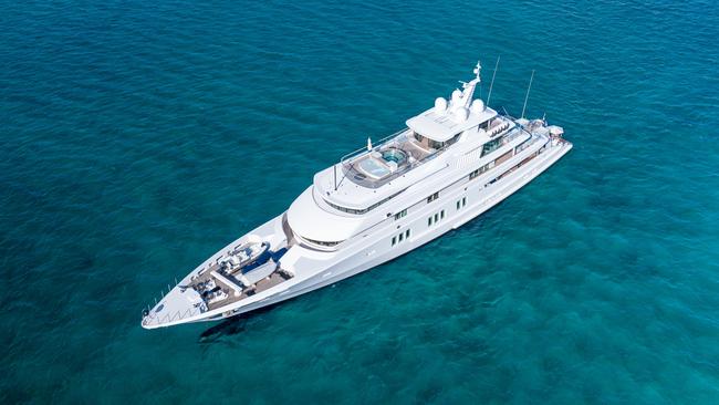 One of Ahoy Clubs’ superyachts in the Bahamas. Photo: Ahoy Club/Supplied