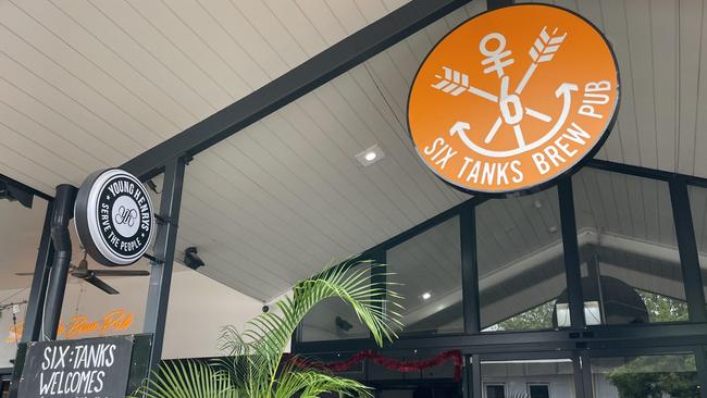 Six Tanks Brew Pub was also targeted two nights in a row as part of a string of alleged CBD break-ins. Picture: Annabel Bowles