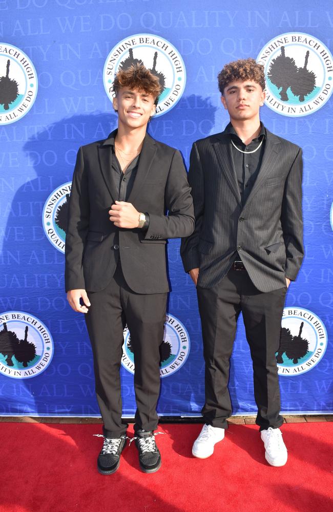 Leon and Rafael at the Sunshine Beach State High School formal 2024.