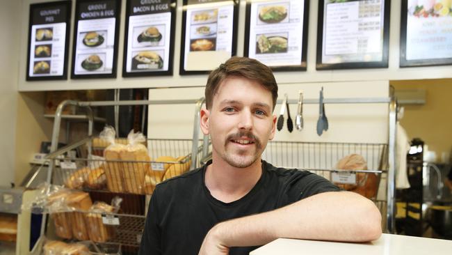 Taine Clarke from Parkwood Bakery. Picture Glenn hampson