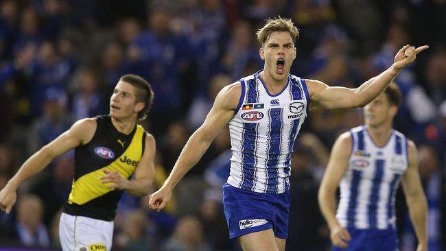 North Melbourne forward Mason Wood wants to ensure men reach out to help each other.