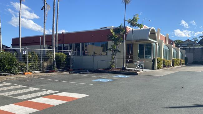 Shots of the old Sizzler building at Carindale Shopping Centre.