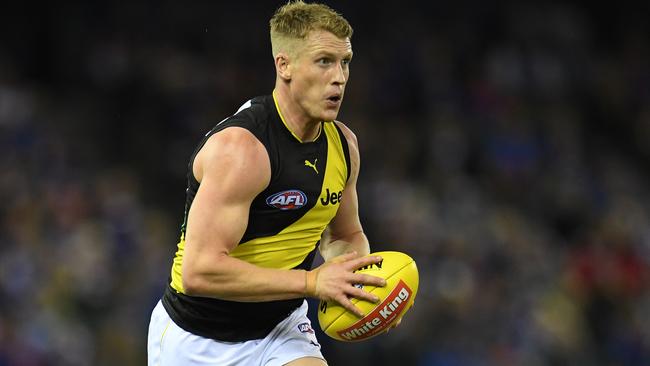 The Tigers will be hoping late withdrawal Josh Caddy is fit and firing this weekend. Picture: AAP