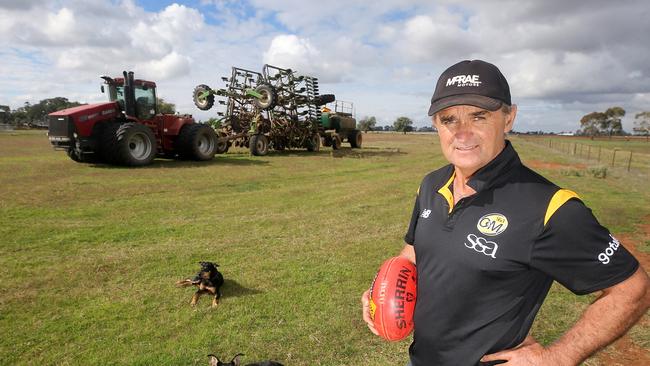 Finley farmer Damian Sexton will coach the Ovens and Murray interleague team again on May 20 against Goulburn Valley. Picture: Yuri Kouzmin