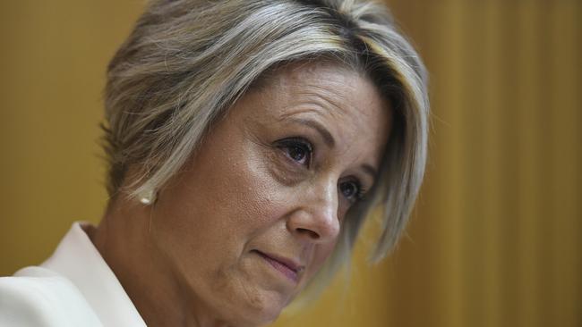 Labor Senator Kristina Keneally during Senate Estimates at Parliament House. Picture: AAP