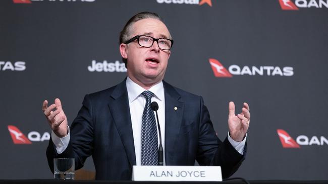 Qantas CEO Alan Joyce. Picture: Brent Winstone