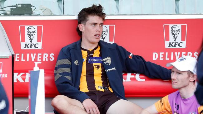 Will Day will go under the knife after suffering an ankle injury. Picture: Getty Images