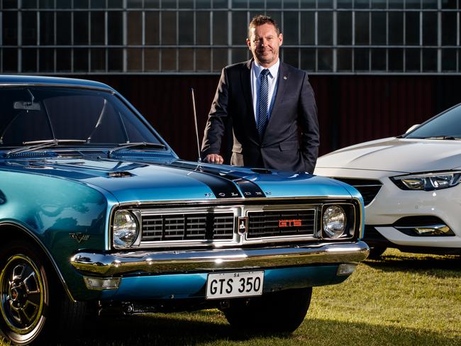 12/6/17 SA WEEKEND- Holden Chairman and managing director Mark Bernhard at Elizabeth plant for SA Weekend. Picture by Matt Turner.